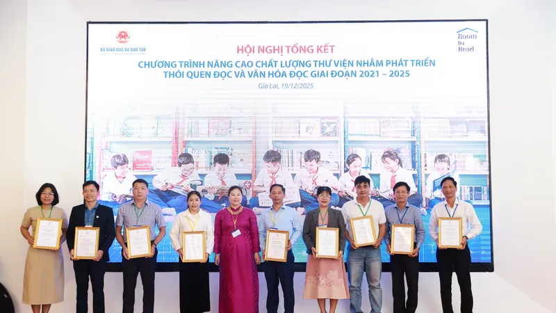 Tổ chức Room to Read Việt Nam mở rộng 2.143 thư viện thân thiện