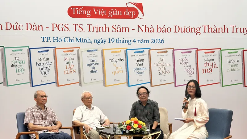 Bộ sách "Tiếng Việt giàu đẹp" có thêm hai ấn phẩm