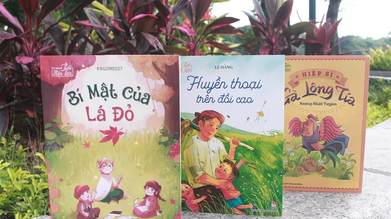 Đa dạng sách hè cho thiếu nhi
