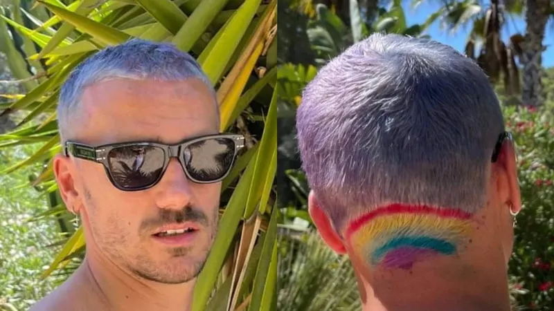 Kiểu tóc mới cực "độc" của Griezmann