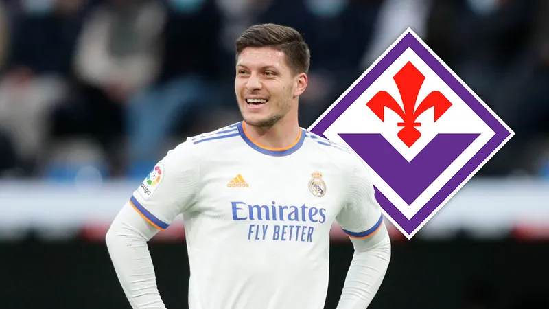 Real sắp "tiễn" thành công Luka Jovic sang Fiorentina