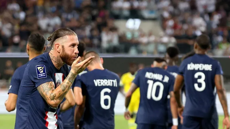 Sergio Ramos "dẹp loạn" Neymar và Mbappe