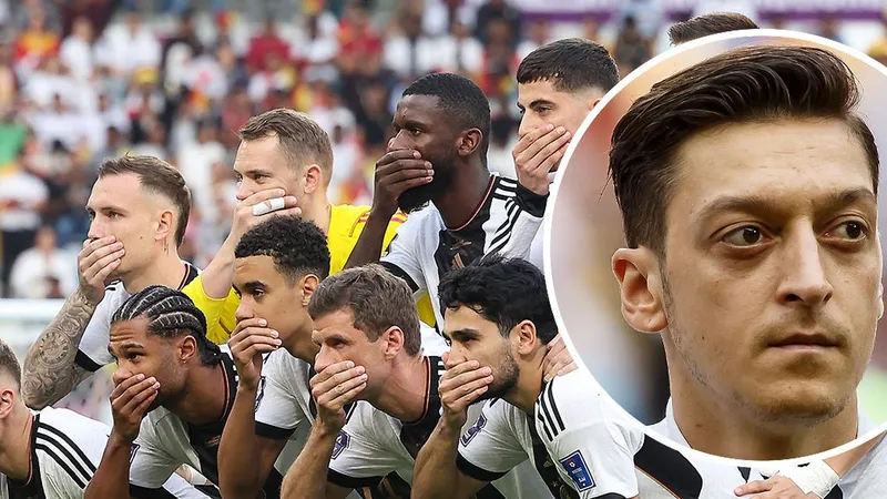 Tuyển Đức bị người Qatar khơi lại scandal Mesut Ozil 