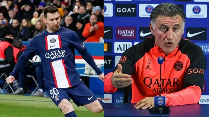 HLV Galtier nói về Messi
