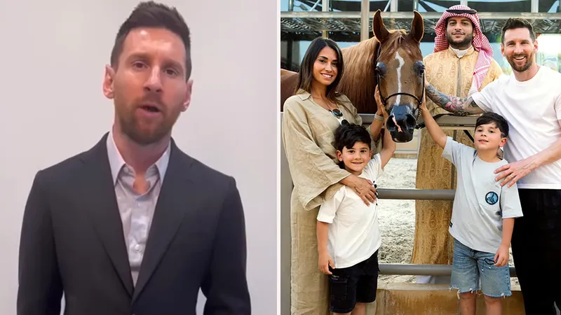 Messi đăng clip tạ lỗi sau chuyến đi Saudi Arabia