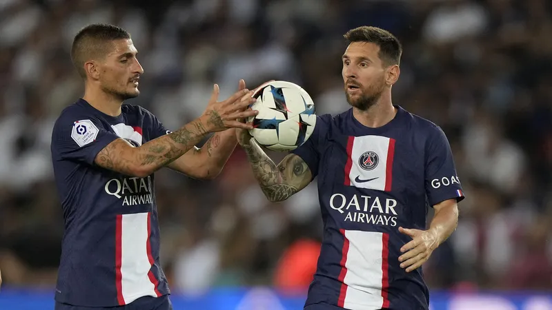 Verratti và Messi