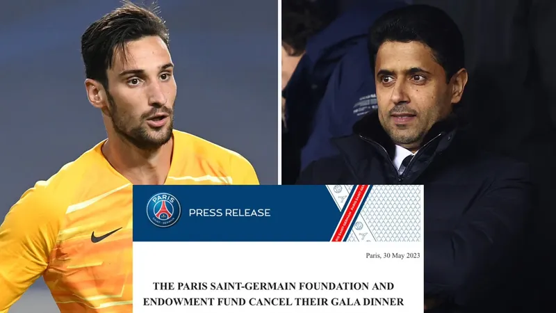PSG hủy tiệc mừng công để hướng về Sergio Rico