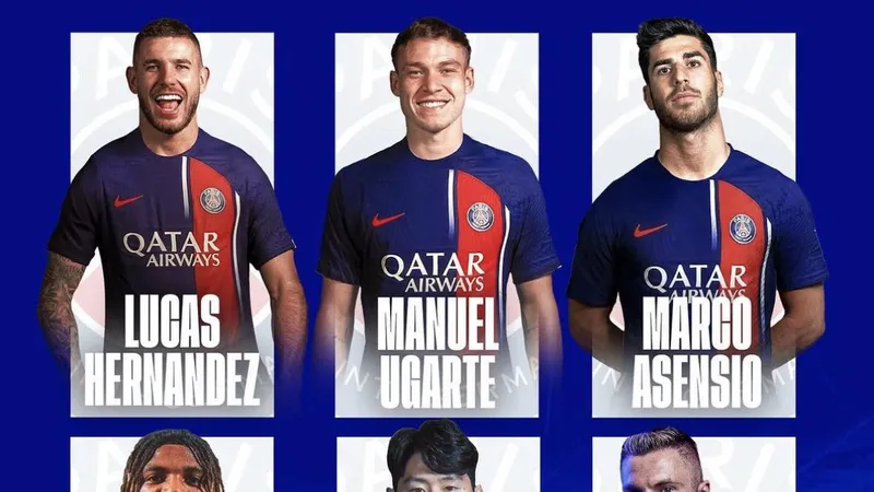 Dàn tân binh của PSG