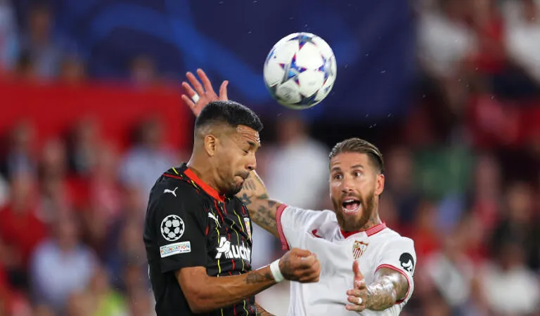 Ramos cùng Sevilla bị Lens cầm hòa