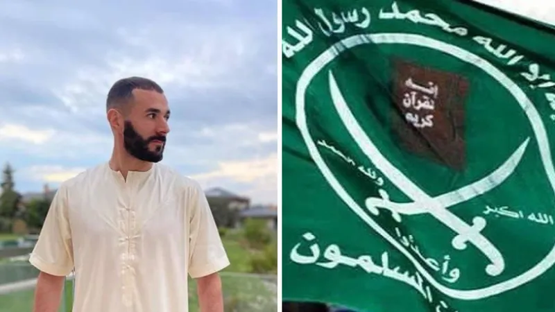 Karim Benzema bị cáo buộc có liên hệ với Tổ chức Anh em Hồi giáo