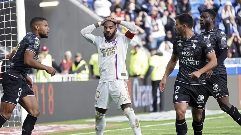 Sự thất vọng của Lacazette