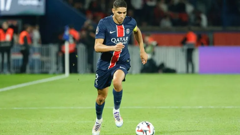 Achraf Hakimi sắp phải hầu tòa về một sự cố cá nhân nghiêm trọng. Ảnh: L'Équipe
