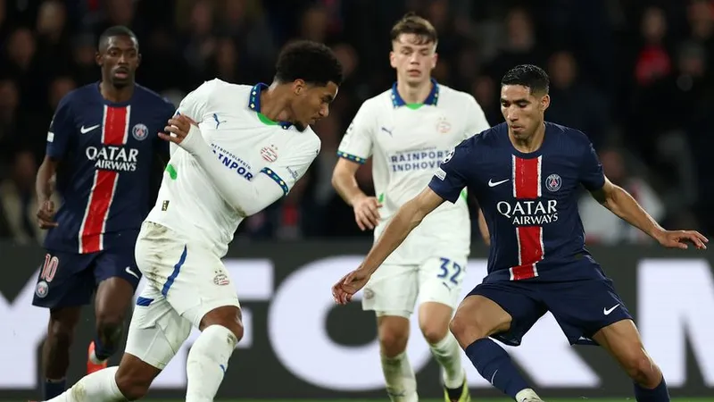 Hakimi cùng PSG phải thắng Salzburg để không bị loại sớm khỏi Champions League