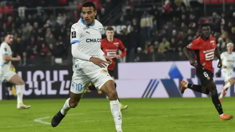 Greenwood vừa ghi bàn và kiến tạo, giúp Marseille đánh bại Rennes
