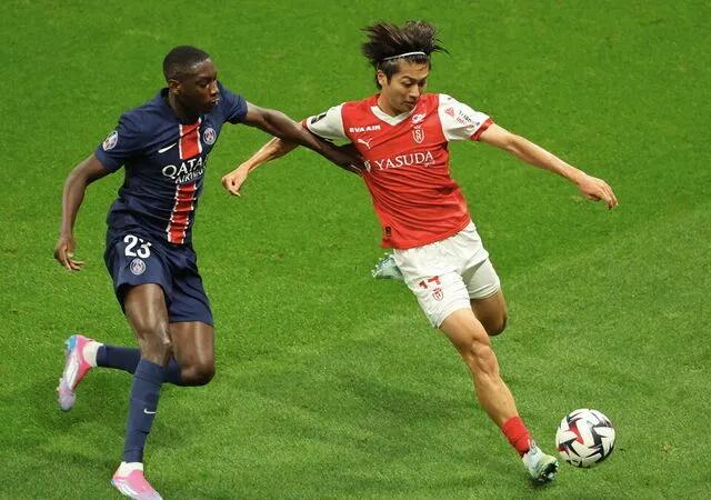 Nakamura từng ghi bàn vào lưới PSG