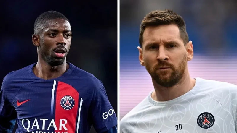 Dembele được đánh giá hay hơn cả Messi tại PSG