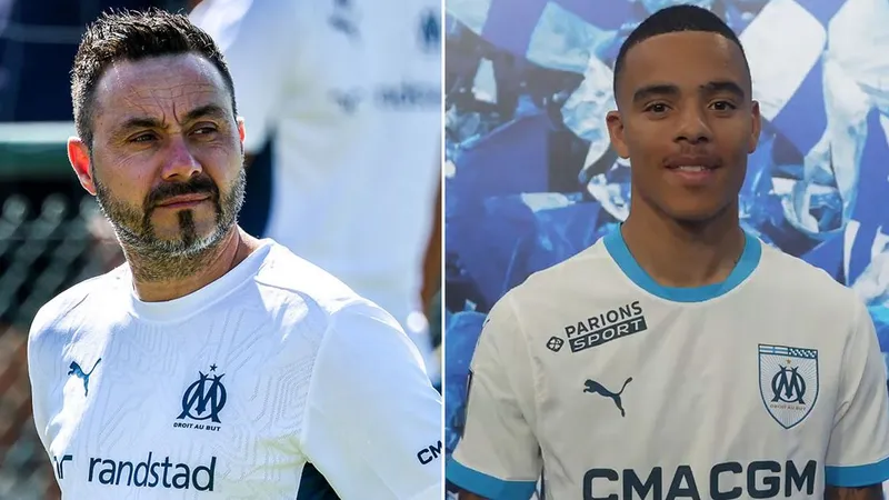 HLV Roberto De Zerbi thường nghiêm khắc với Greenwood