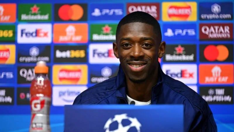 Ousmane Dembele trả lời họp báo trước trận Villa - PSG