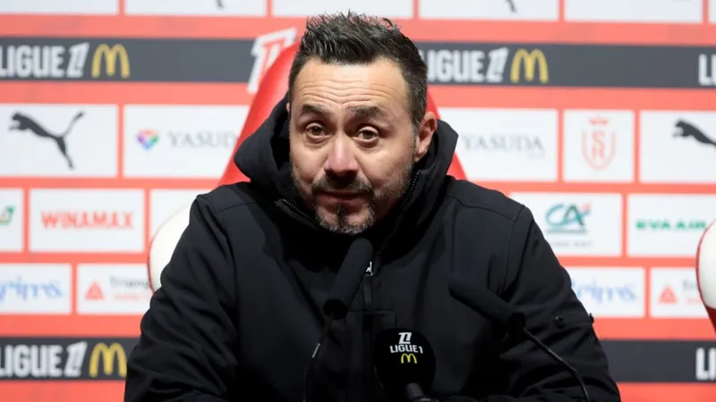 HLV Roberto De Zerbi. Ảnh: Ligue 1
