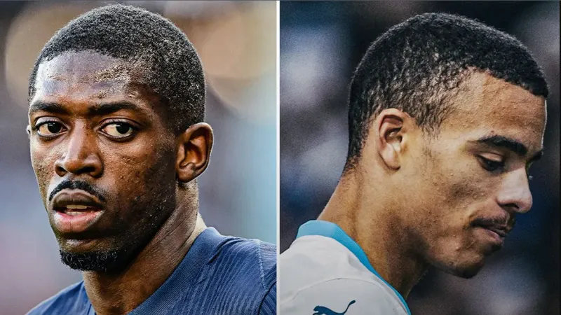 Ousmane Dembele và Mason Greenwood là hai ứng viên cho danh hiệu Vua phá lưới Ligue 1 2024/25. Ảnh: ligue1.fr