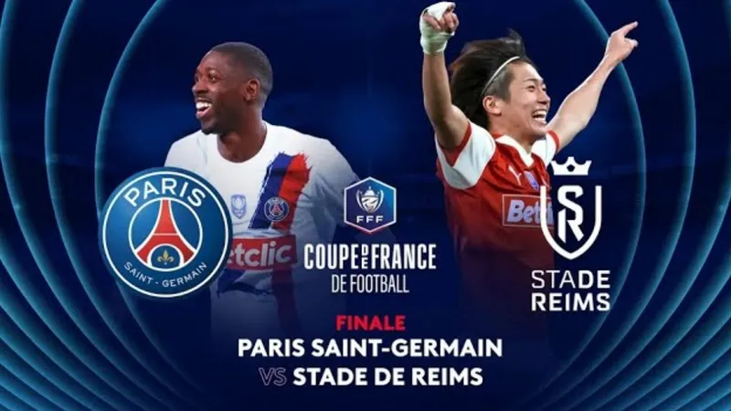Chung kết Cúp Quốc gia Pháp mùa giải 2024/25 giữa PSG và Reims. Ảnh minh họa: LFP