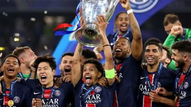 PSG đã vô địch Champions League một cách xứng đáng. Ảnh: REUTERS