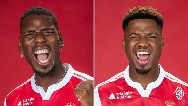 Ansu Fati phấn khích với Pogba, tin tưởng sẽ lấy lại phong độ tại Monaco. Ảnh: Getty Images