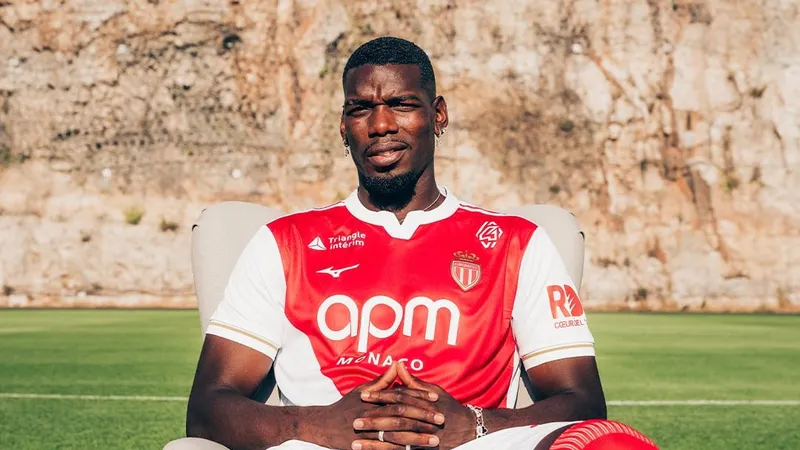 Paul Pogba chưa cho thấy dấu hiệu trở lại sân cỏ dù là tập luyện hay thi đấu giao hữu từ khi gia nhập Monaco. Ảnh: AS Monaco