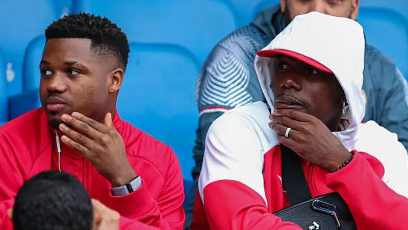 Ansu Fati và Paul Pogba. Ảnh: Getty Images