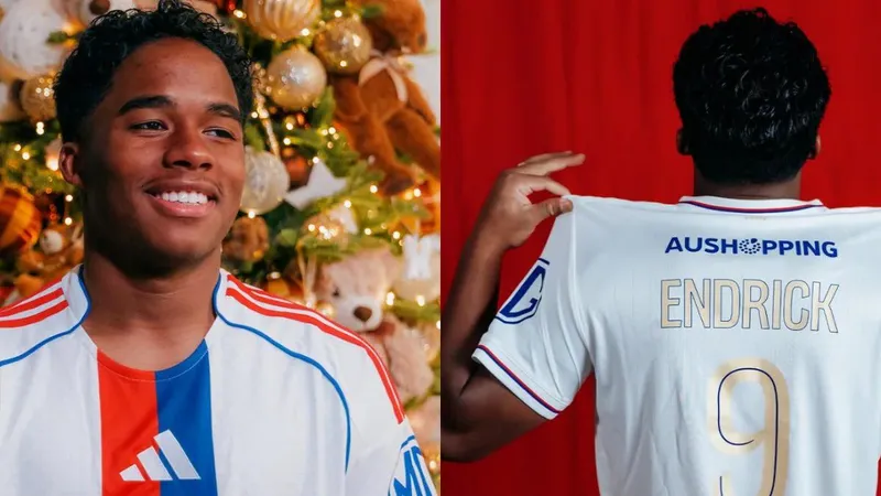 Endrick gia nhập Lyon theo dạng cho mượn từ Real Madrid. Ảnh: Getty Images