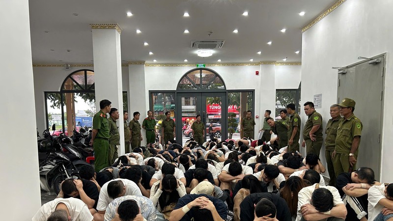 HCMC police foil suspected online scam base housing 83 foreign nationals