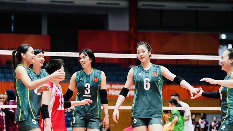 Vietnam women cruise past Qatar in volleyball opener at ASIAD 20