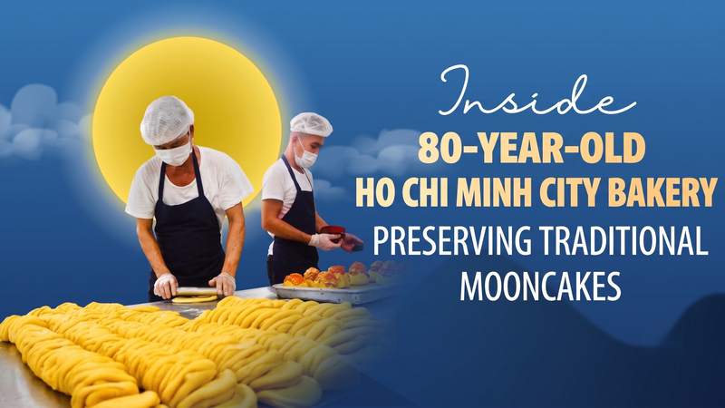 Inside 80-year-old Ho Chi Minh City bakery preserving traditional mooncakes