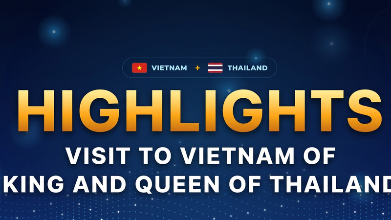 Highlights of visit to Vietnam of King, Queen of Thailand
