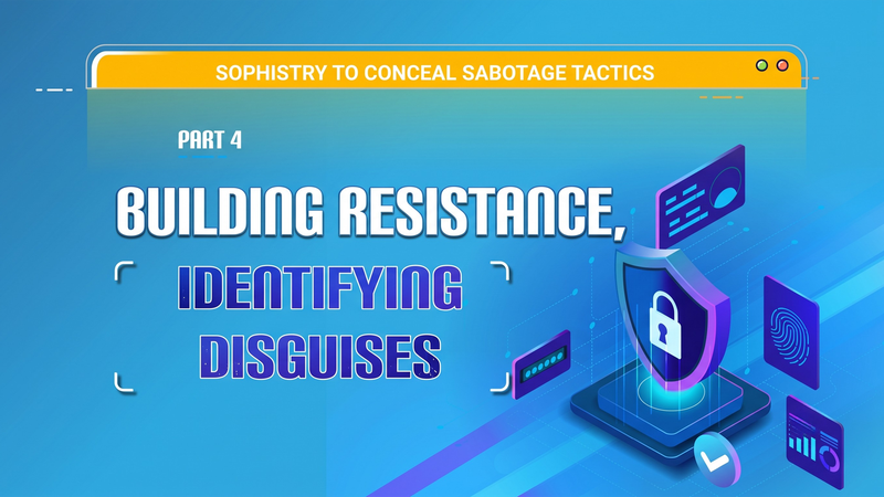 Building resistance – identifying disguises
