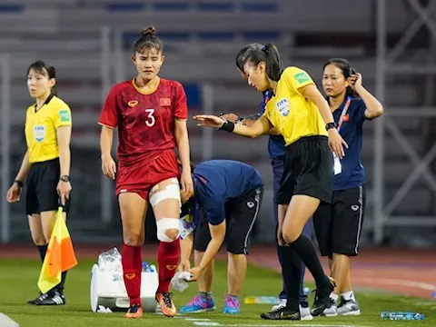 Chương Thị Kiều trong trận tranh chung kết SEA Games 2019. Ảnh: VFF