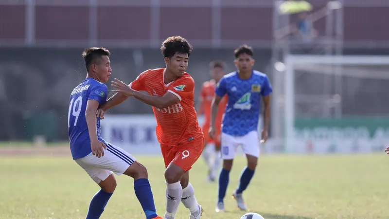 Đức Chinh đã ghi bàn thắng duy nhất của trận đấu. Ảnh: VIẾT ĐỊNH