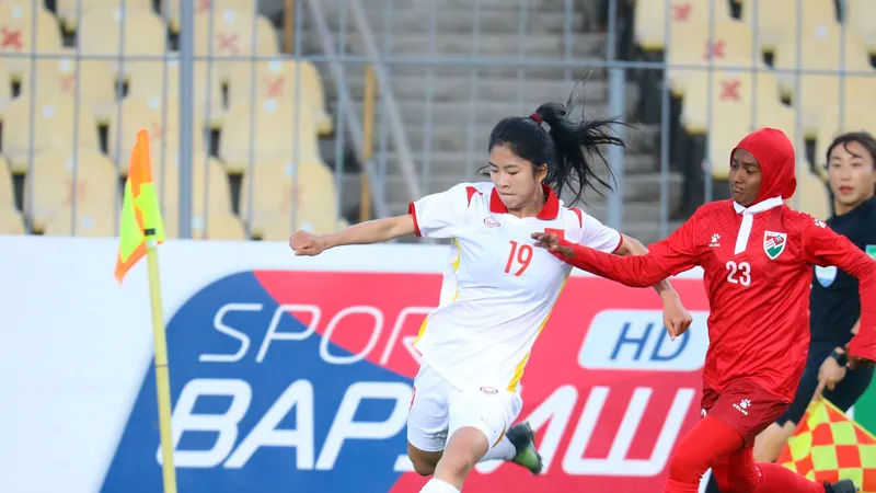 Đội tuyển nữ Việt Nam giành vé tham dự VCK Asian Cup nữ 2022