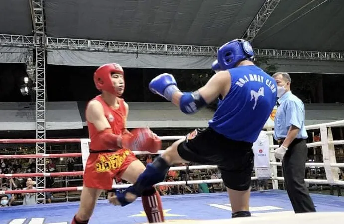 Môn Muay Thái đã khởi tranh vào tối 16-4