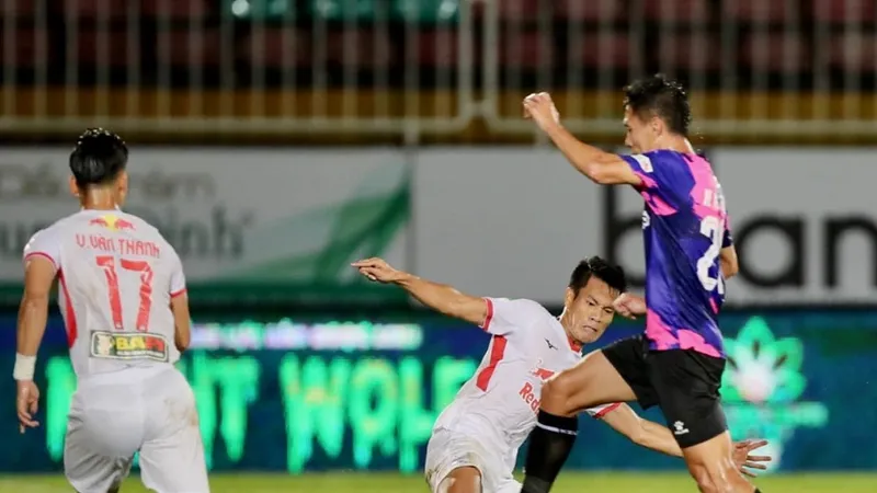 HA.GL tiếp tục gặp khó khăn khi so tài cùng CLB Sài Gòn