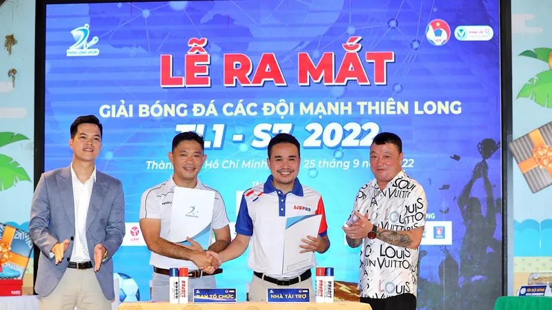 Công ty Dược Quang Thịnh là nhà tài trợ chính của giải năm nay. Ảnh: DŨNG PHƯƠNG 