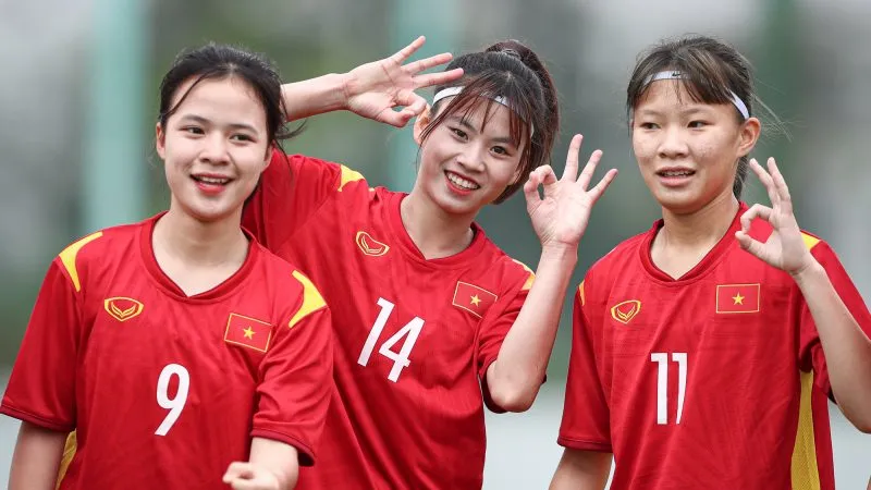 Đội nữ U17 Việt Nam hướng đến mục tiêu vào Vòng chung kết