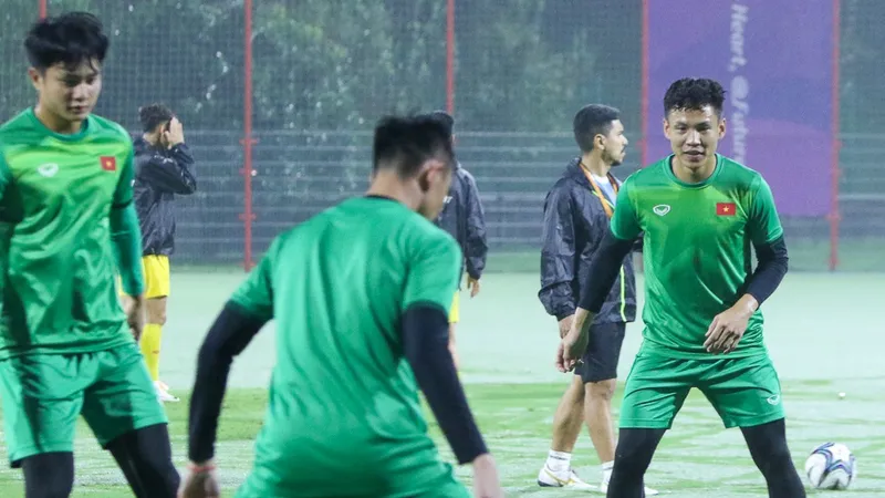 Liệu Olympic Việt Nam sẽ có điều chỉnh ở người "gác đền" trong trận gặp Saudi Arabia?