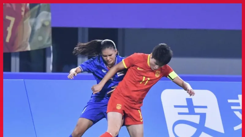 Trung Quốc thắng dễ Thái Lan qua thế trận 1 chiều