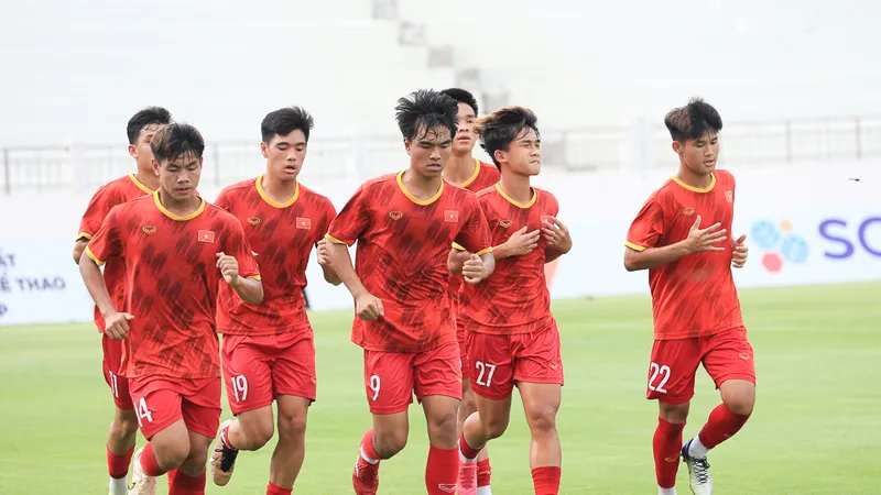 Các cầu thủ U18 Việt Nam có thêm cơ hội nâng cao kinh nghiệm tại giải giao hữu quốc tế U18 Seoul EOU Cup 2023