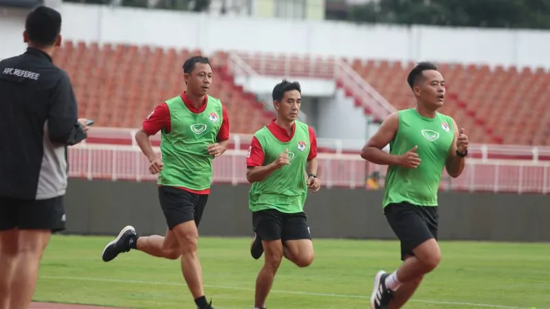 Tất cả các trọng tài tham dự đều đạt yêu cầu về thể lực