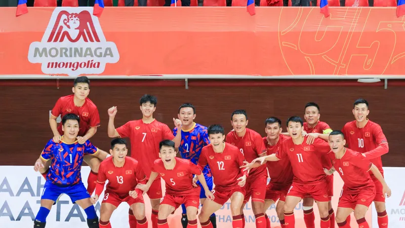 Đội tuyển futsal Việt Nam giành vé tham dự Giải futsal châu Á 2024