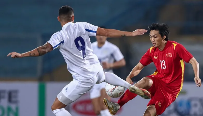 Trận Việt Nam thắng Philippines 1-0 vào cuối năm ngoái