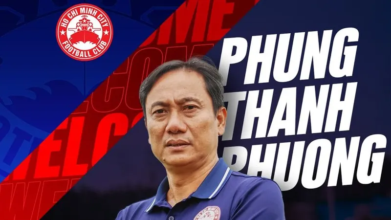 HLV Phùng Thanh Phương, nhà cầm quân thứ 10 ở CLB TPHCM từ năm 2015