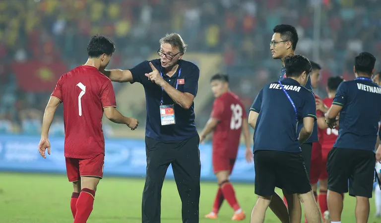 Công Phượng trong lần tập trung đội tuyển Việt Nam gần đây dưới triều đại HLV Troussier